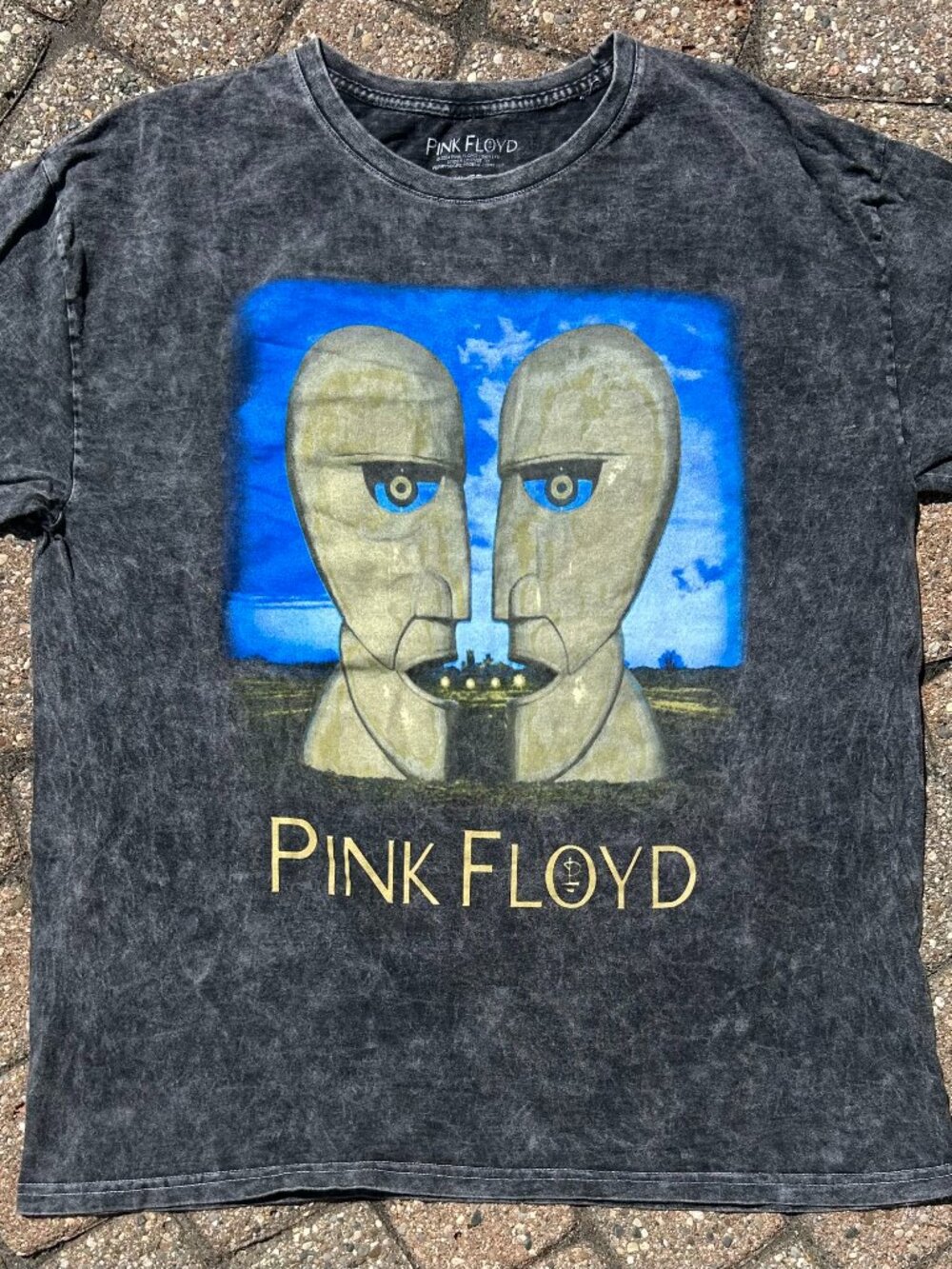 Pink Floyd Distressed Division Bell '94 North American Tour Tee Size XL Reproduc
